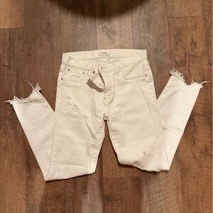 MOUSSY - VINTAGE White ripped skinny jean